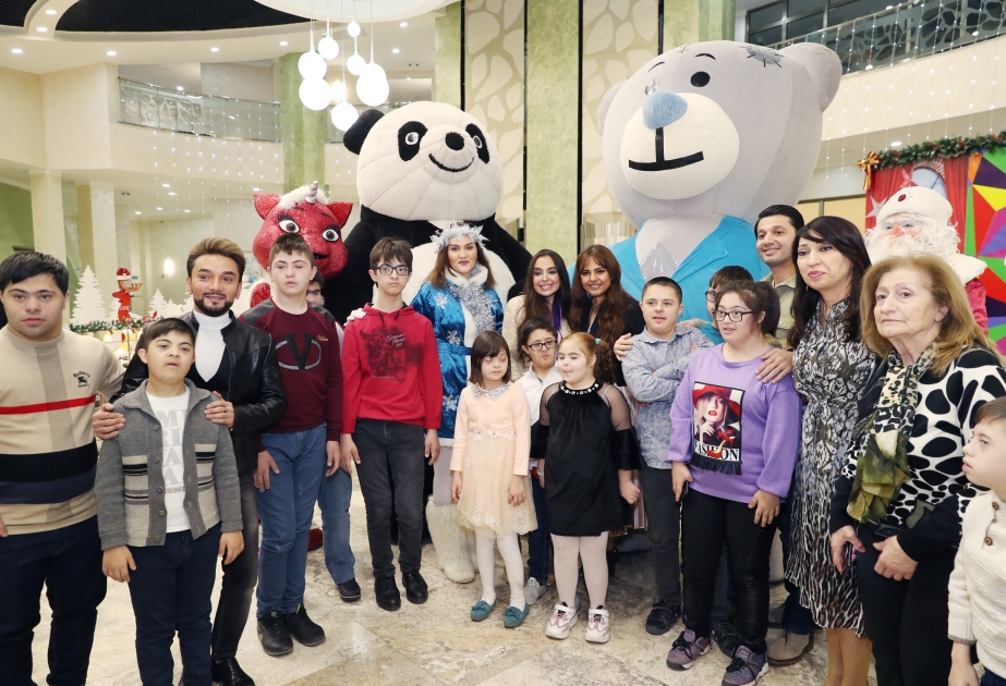 Vice-President of Heydar Aliyev Foundation Leyla Aliyeva attends festivity for children with Down syndrome