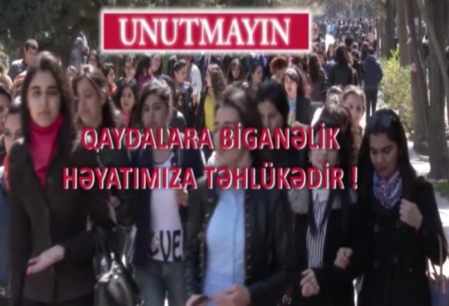 Fövqəladə Hallar Nazirliyi Yeni il bayramı ilə əlaqədar əhaliyə müraciət edib VİDEO