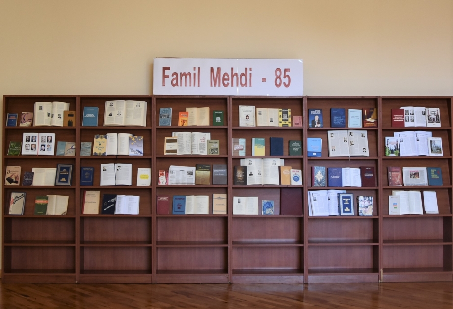 Milli Kitabxanada “Famil Mehdi – 85” adlı kitab sərgisi açılıb