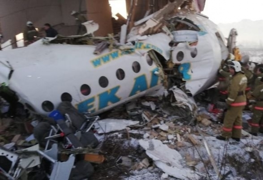 15 Tote bei Flugzeugunglück in der kasachischen Stadt Almaty