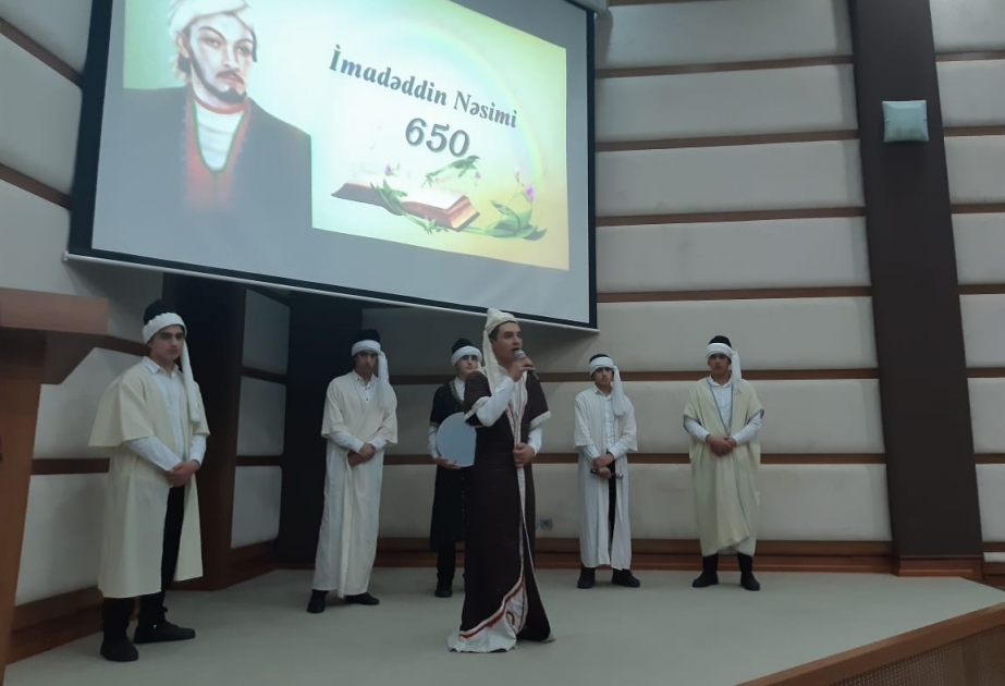 Lənkəranda Nəsiminin 650 illik yubileyinə həsr olunmuş tədbir keçirilib