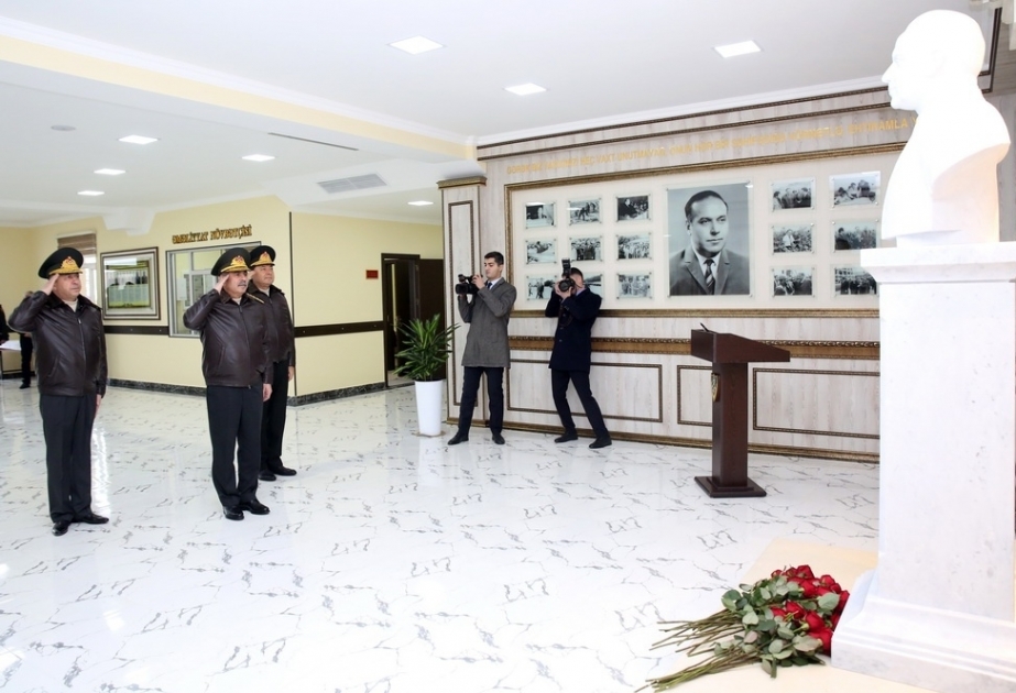 Azerbaijan`s defense minister attends opening of new facilities in military units