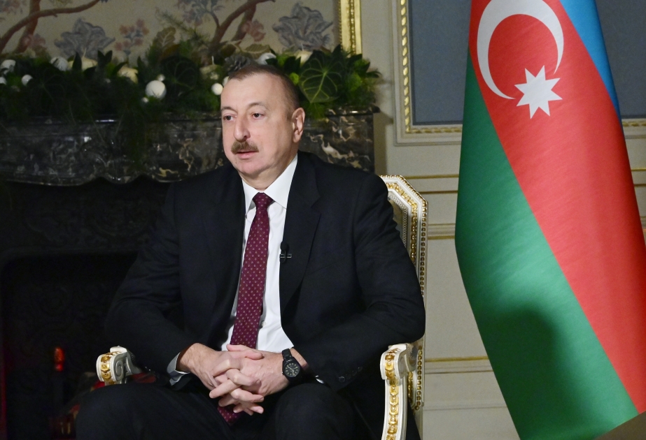 Prezident İlham Əliyev “Rossiya-24” televiziya kanalına müsahibə verib VİDEO