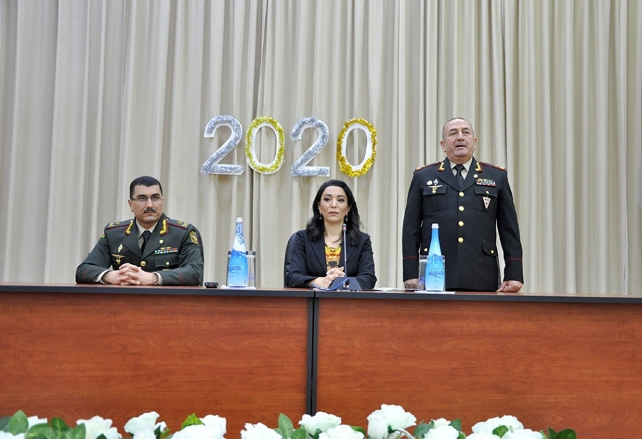Azərbaycan Respublikası İnsan hüquqları üzrə müvəkkili Hərbi Liseydə olub