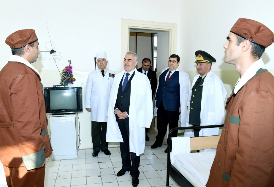 Naxçıvan Qarnizonunun Hərbi Hospitalına bayram sovqatı aparılıb