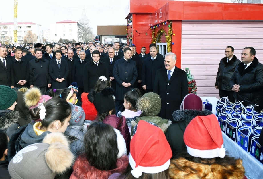 В Нахчыванской Автономной Республике проходят новогодние торжества