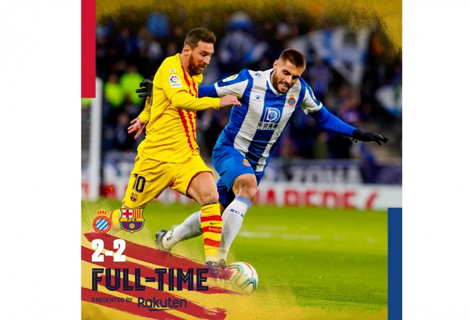 Barcelona drop points with 2-2 La Liga draw with Espanyol