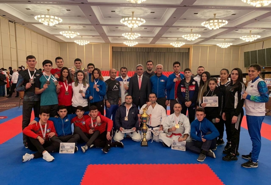 Azerbaijani karate fighters win 21 medals at International Bosphorus Cup

