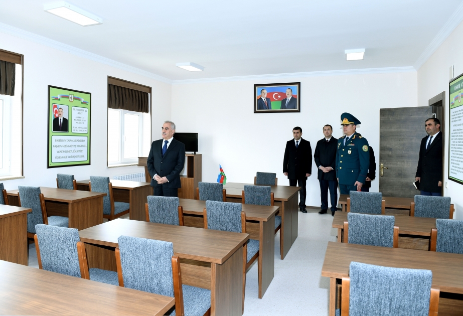 3-cü Sərhəd Zastavası üçün yeni xidmət və yaşayış kompleksi istifadəyə verilib