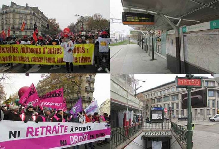 Paro en Francia contra reforma de jubilación entra en jornada 35