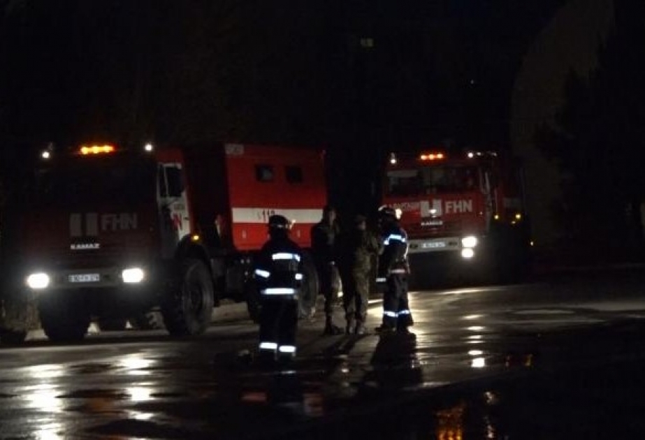 Yasamal rayonunda fərdi yaşayış evində baş vermiş yanğın söndürülüb