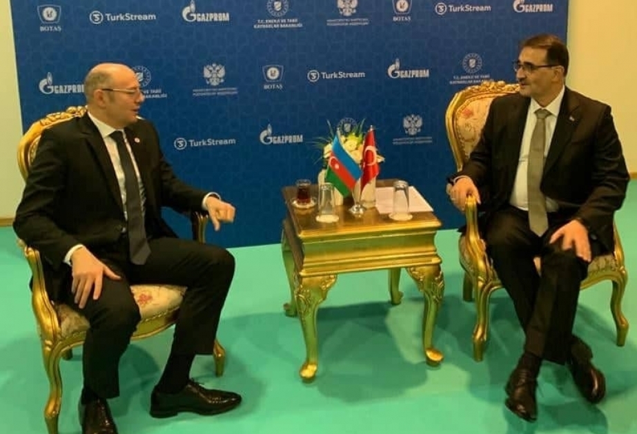 Ministro de Energía de Azerbaiyán se reúne con su homólogo turco en Estambul