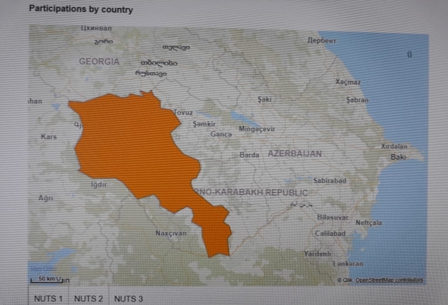MAE : En el “Sitio web Horizon 2020”se eliminó la provocación vinculada con los territorios de Azerbaiyán ocupados por Armenia