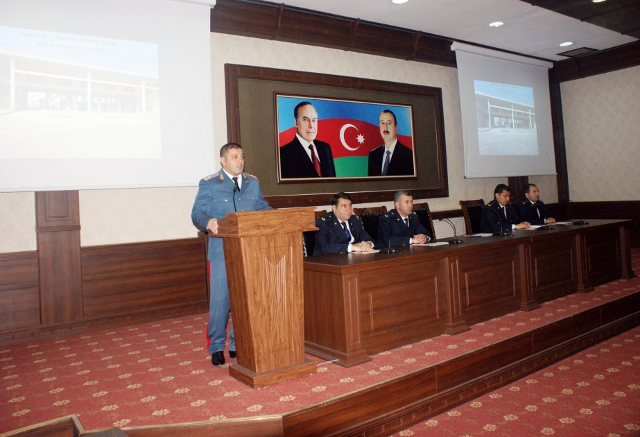 Naxçıvanda gömrük orqanlarının fəaliyyəti və qarşıda duran vəzifələr müzakirə olunub