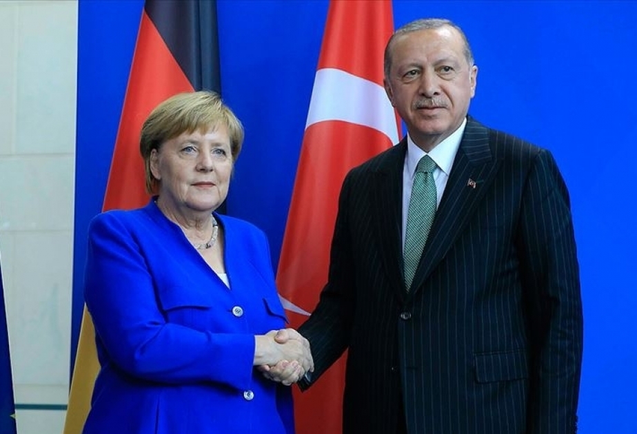 Turkish president, German chancellor discuss Libya