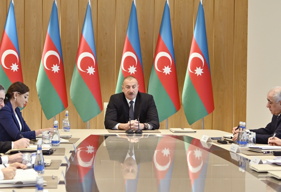Se celebró una reunión bajo la dirección del presidente Ilham Aliyev sobre los resultados de 2019