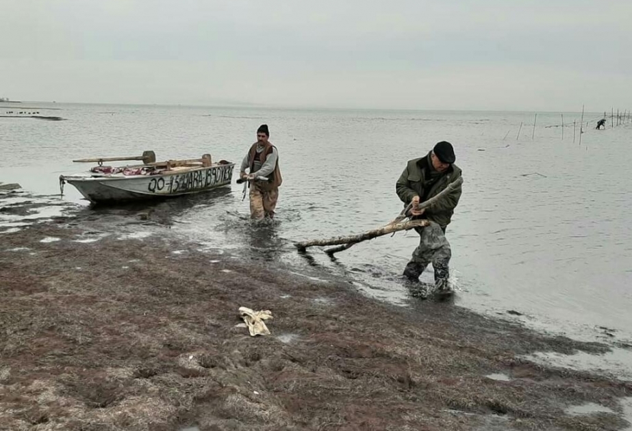 Проведен очередной рейд для очистки водоемов от запрещенных рыболовных снастей