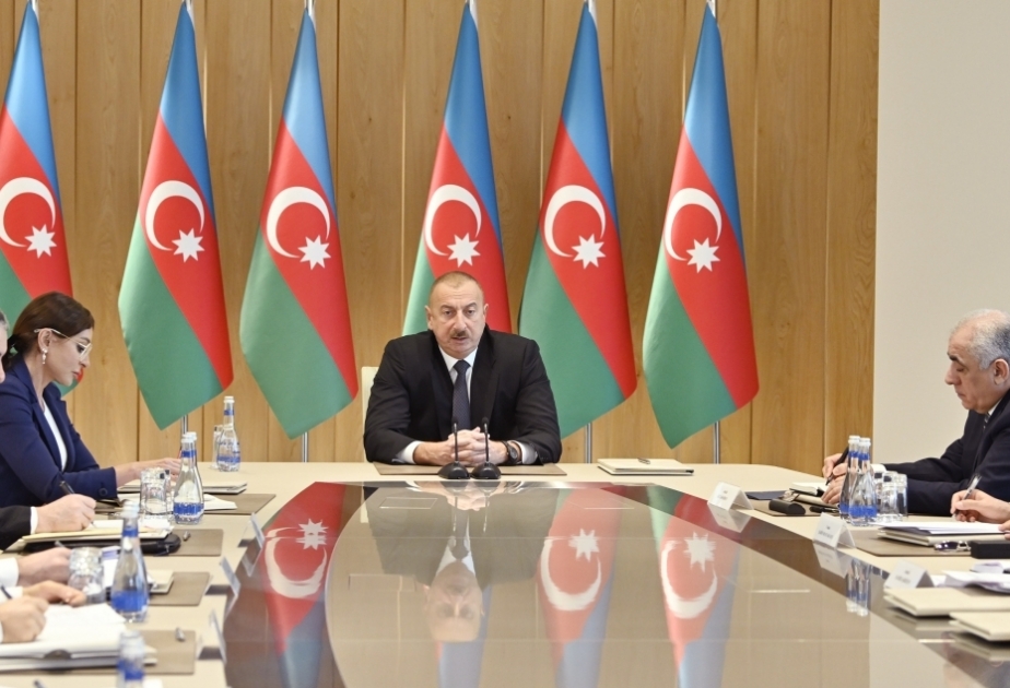 Ilham Aliyev: “El año pasado, nuestra posición internacional se fortaleció aún más”