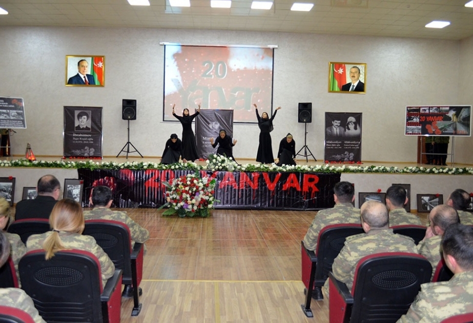 Qanlı Yanvar faciəsinin ildönümü ilə bağlı anım tədbiri keçirilib VİDEO