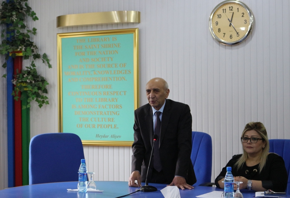 BDU-nun Elmi Kitabxanasında 20 Yanvar faciəsinin otuzuncu ildönümü ilə əlaqədar tədbir