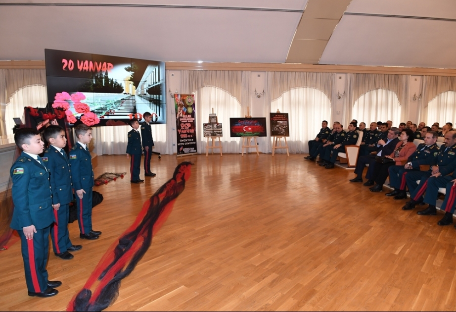 Dövlət Sərhəd Xidmətində 20 Yanvar faciəsi ilə bağlı silsilə tədbirlər davam etdirilir