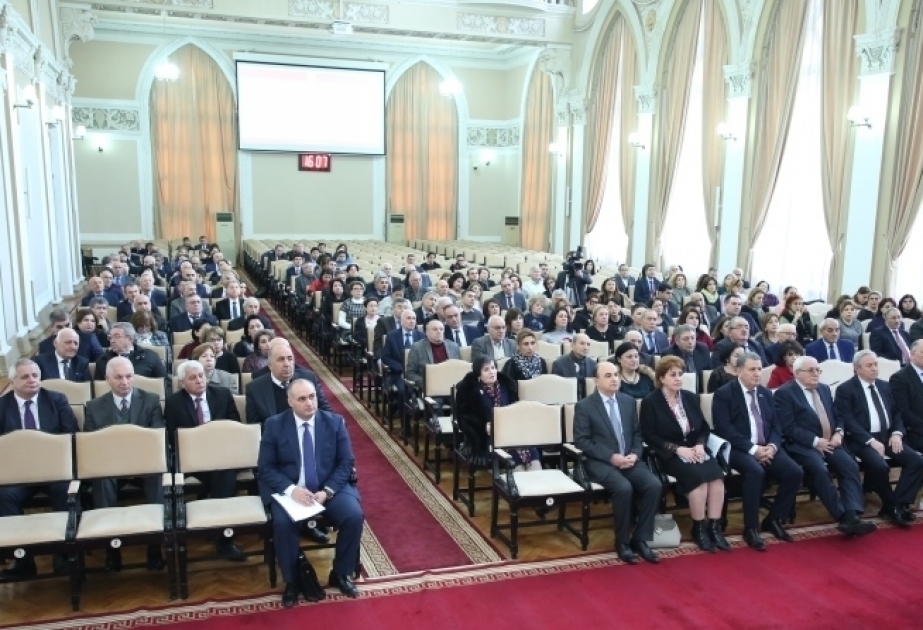 В Академии наук состоялась встреча с министром труда и социальной защиты населения