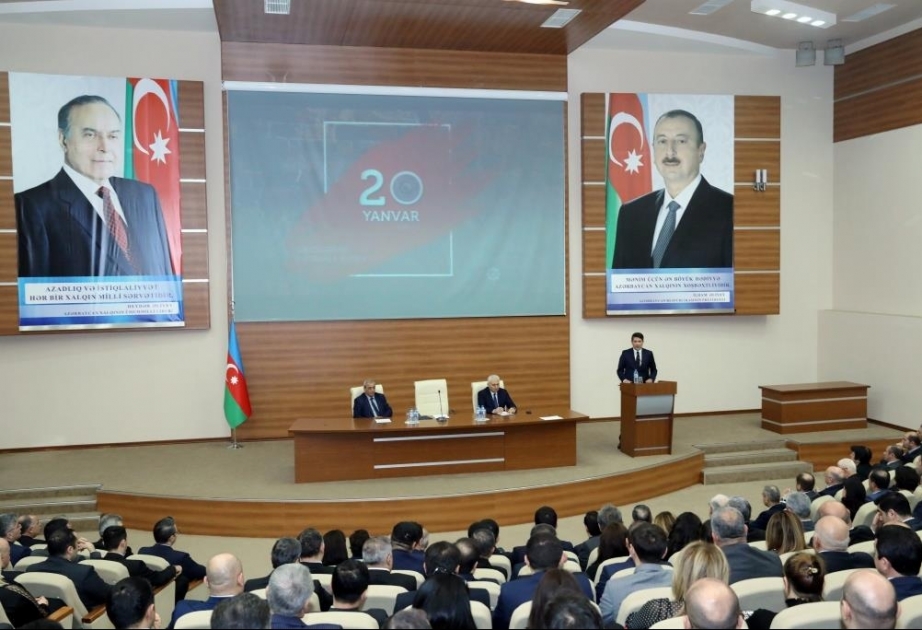 20 Yanvar şəhidlərinin ailələrinə və 20 Yanvar əlillərinə birdəfəlik maddi yardım ayrılıb