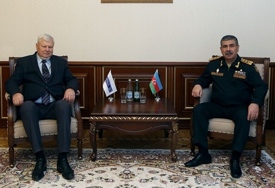 Ministro de Defensa se reunió con el Representante Personal del Presidente en ejercicio de la OSCE