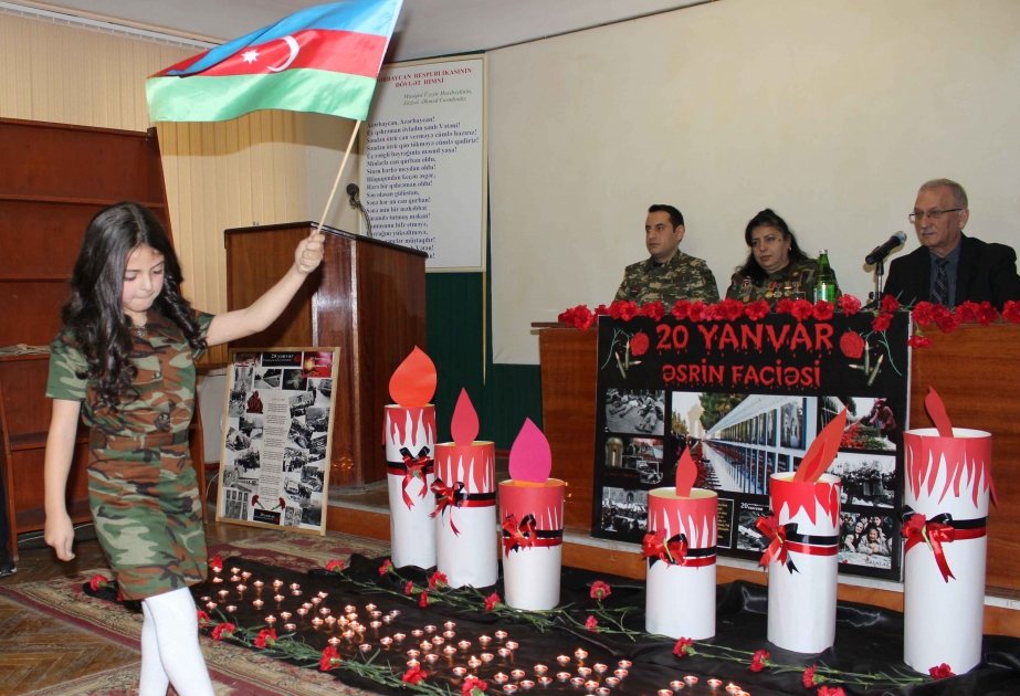 20 Yanvar Azərbaycanın müasir tarixinə xalqımızın qəhrəmanlıq səhifəsi kimi daxil olub