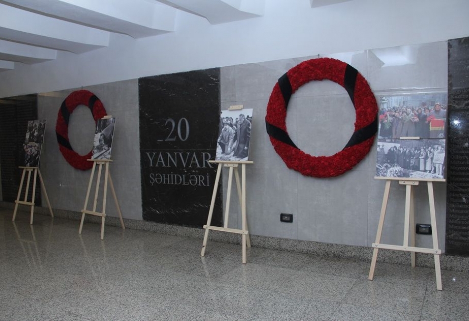 “20 Yanvar” metro stansiyasında “Tariximizin 30 illik yarası” sərgisi açılıb