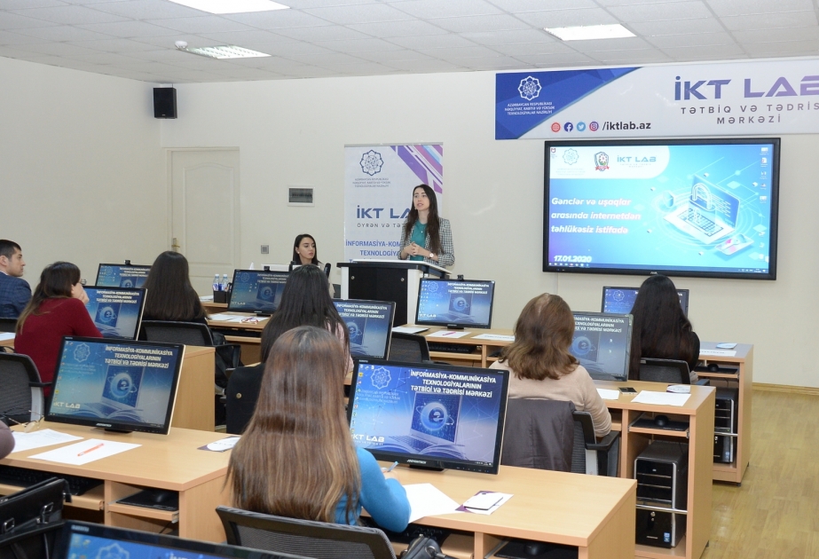 İnformatika müəllimləri üçün internetdən təhlükəsiz istifadə üzrə təlim keçirilib