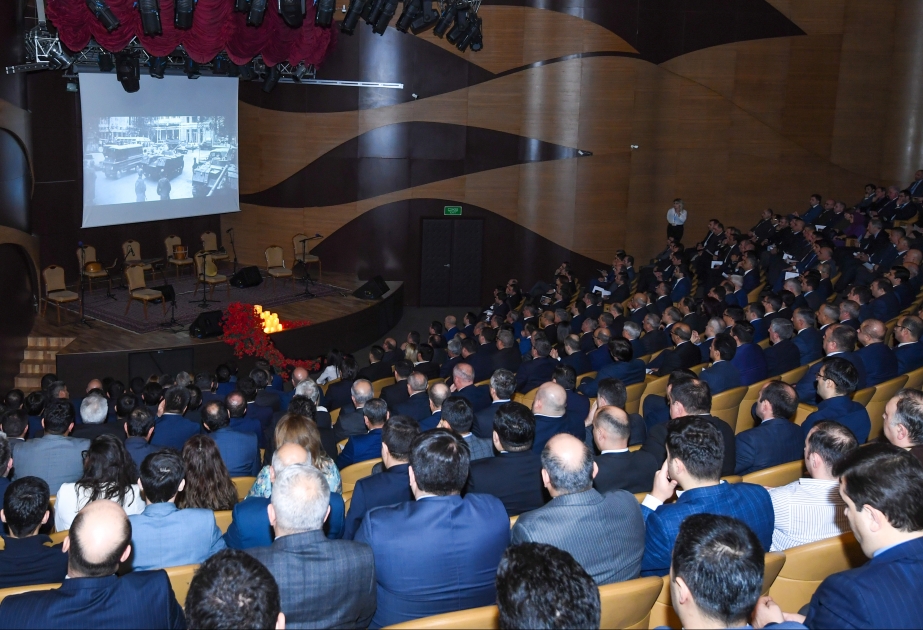 20 Yanvar şəhidlərinin xatirəsi anılıb