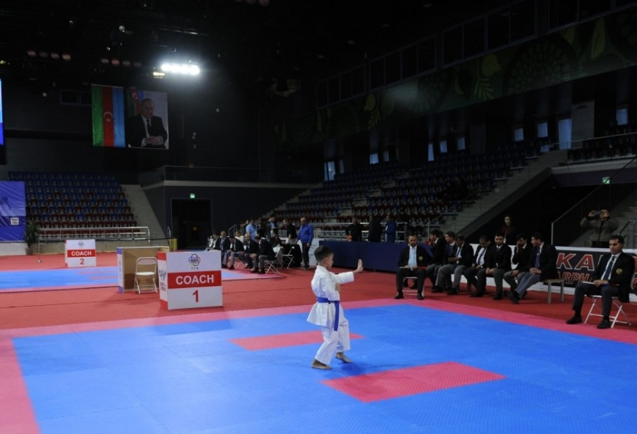 Beynəlxalq karate turnirinin kata yarışlarının qalibləri müəyyənləşib