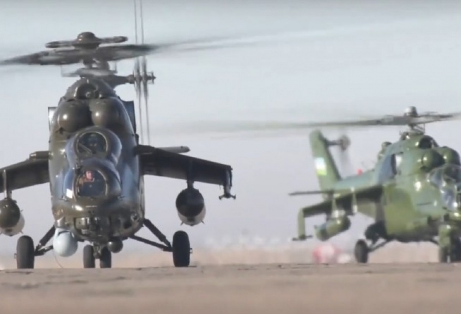 Özbəkistan “Mi-35M” helikopterlərini silahlanmaya daxil edib