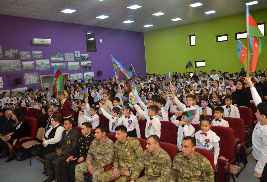 Füzuli rayon 48 nömrəli məktəbin beş sinfinə şəhidlərin adları verilib