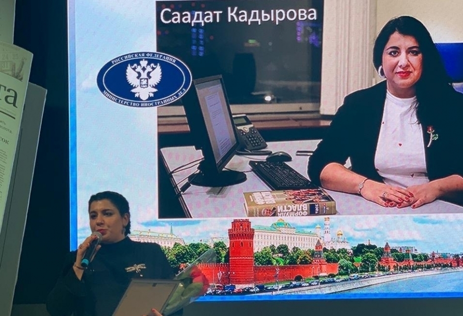 Russisches Außenministerium zeichnet unsere Landsmännin mit Preis aus