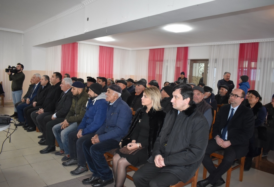 Gürcüstanın Qaracalar kəndində 20 Yanvar şəhidlərinin xatirəsi anılıb