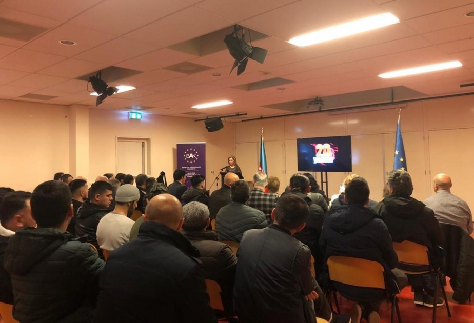 20 Yanvar şəhidlərinin xatirəsi Rotterdamda da anılıb