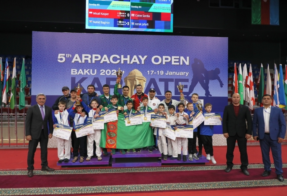 Bakıda 20 Yanvar şəhidlərinin xatirəsinə həsr olunan beynəlxalq karate turniri başa çatıb