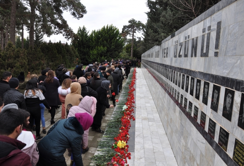 20 Yanvar faciəsinin 30-cu ildönümü bölgələrdə böyük izdihamla qeyd olunub