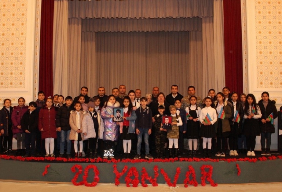 Azərbaycan Ordusunda 20 Yanvar şəhidlərinin xatirəsi anılıb VİDEO