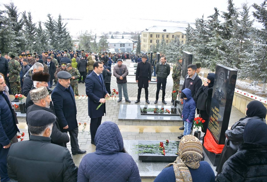 Şirvan bölgəsində 20 Yanvar faciəsinin 30-cu ildönümü kütləvi tədbirlərlə qeyd olunub