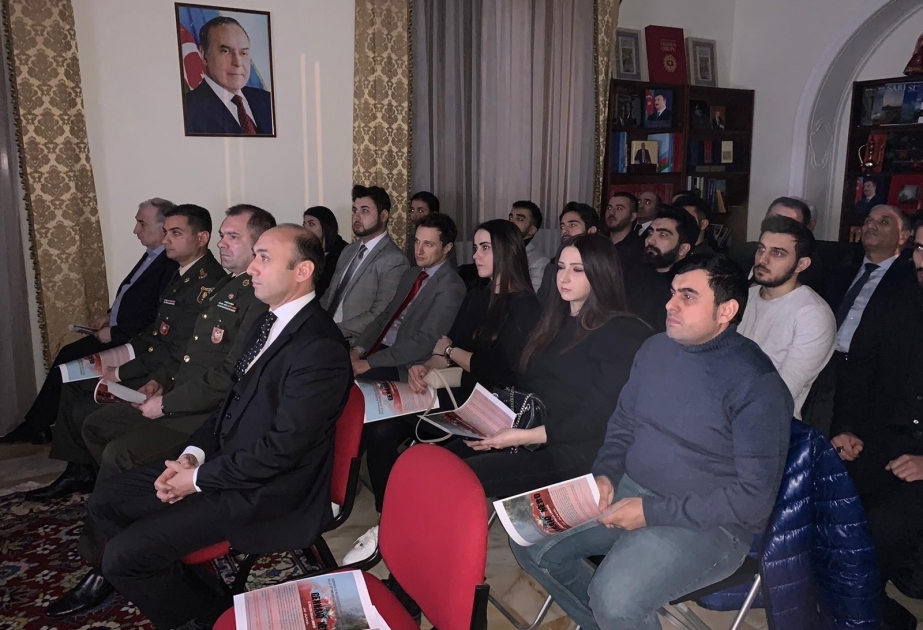 Romada 20 Yanvar faciəsi qurbanlarının xatirəsi anılıb
