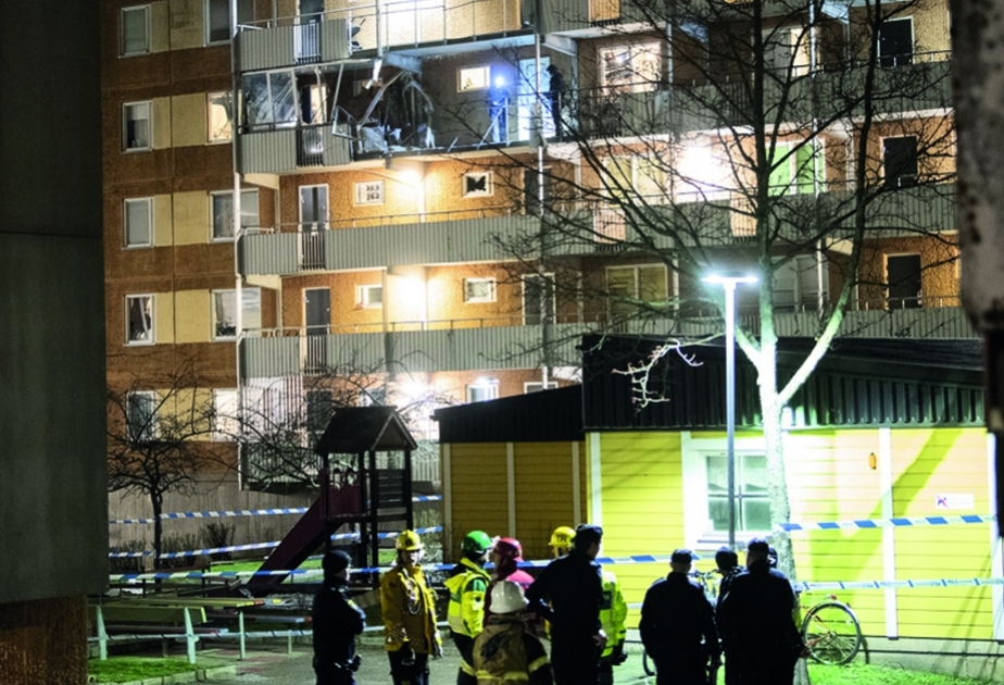 В пригороде Стокгольма прогремели два взрыва перед жилыми домами