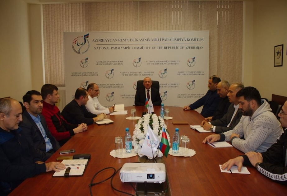 Azərbaycan Milli Paralimpiya Komitəsində iclas keçirilib