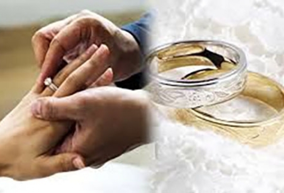 В январе-ноябре 2019 года в Азербайджане зарегистрировано свыше 58 тысяч браков