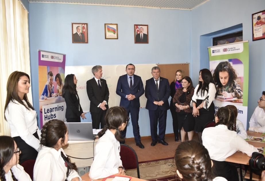 "British Council" və Britaniyanın Azərbaycandakı səfirliyi növbəti Resurs və Təlim Mərkəzini Bərdədə açıb