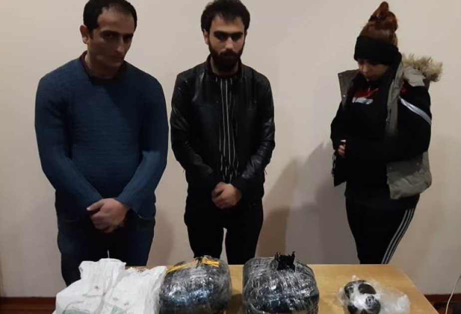 DSX: “Horadiz” sərhəd dəstəsinin xidməti ərazisində üç kiloqrama yaxın narkotik vasitə tutulub