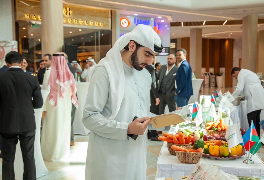 Los productos agrícolas azerbaiyanos se exhiben en Dubai