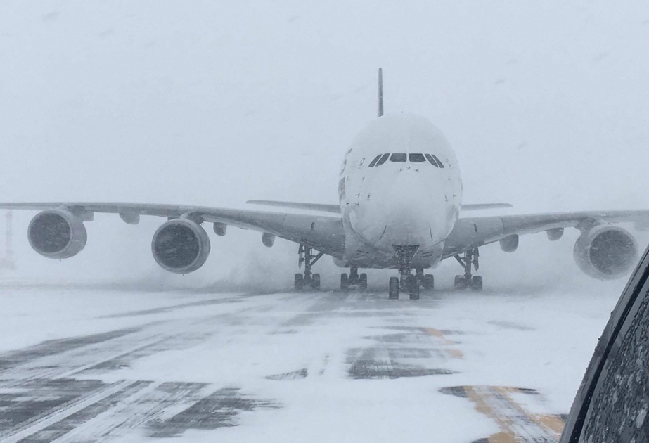 Qazaxıstandakı çovğunla əlaqədar Bakı-Nur-Sultan aviareysi ləngiyir